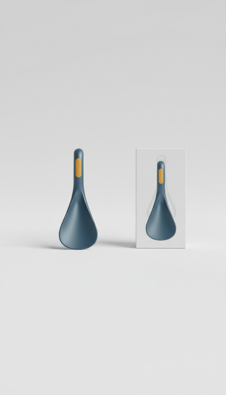 Steel blue shoe helper